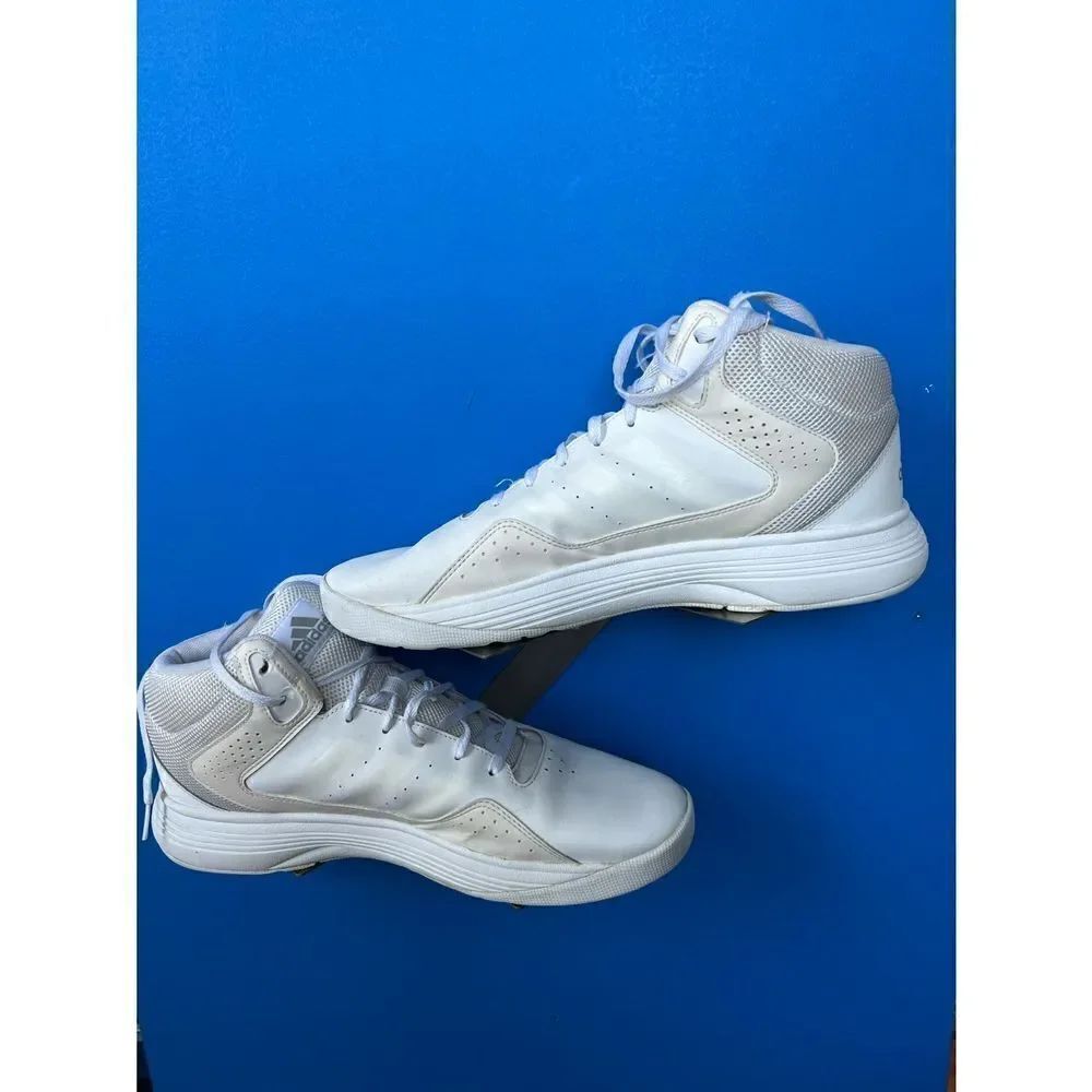 Adidas Mens Cloud foam Own The Game White Shoes Sneakers Size 13